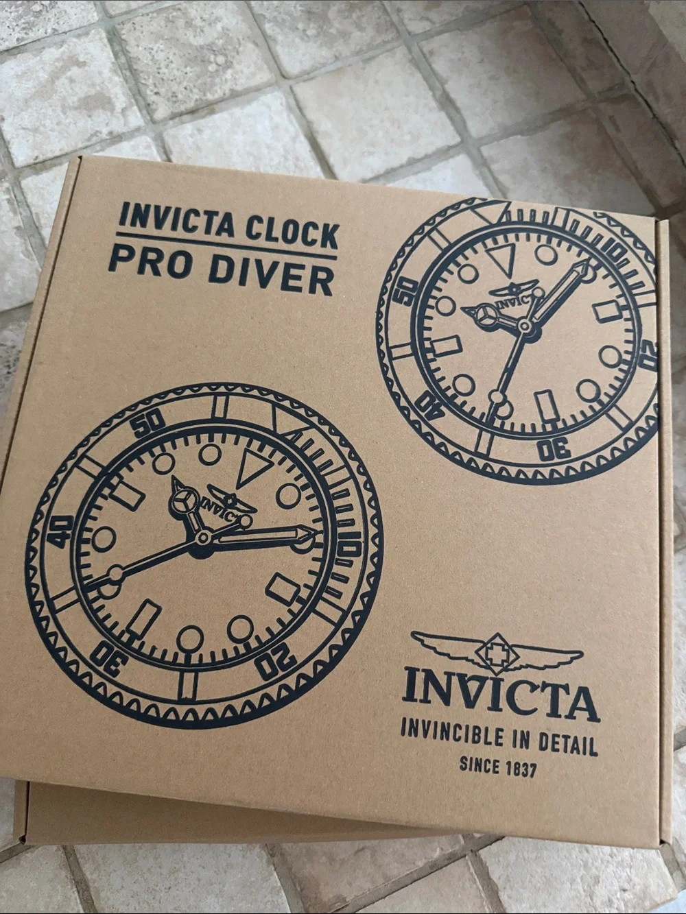 Invicta wall clock